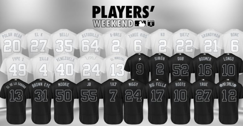 cubs players weekend jersey 2018
